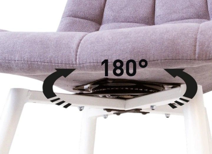Механізм поворотний SPIN 180&deg; для крісла (чорний) spin-180 фото