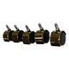 Ролики декоративні D50B11 (чорний/золота шапочка) vip-d50-gold/black фото 1