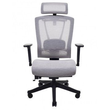 Ергономічне крісло ERGO CHAIR 2 MESH BLACK бежеве 02021 фото