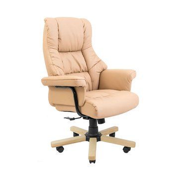 Крісло Richman Конгрес Вуд M-2 Широкий (Anyfix Wide) Бежевий + Бук R00000052291 фото