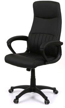 Крісло АКЛАС Крон TILT SP-8320-6N Чорний (PU Black) 142832 фото