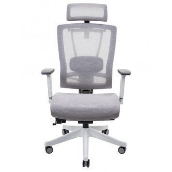 Ергономічне крісло ERGO CHAIR 2 MESH WHITE бежеве 02019 фото