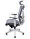 Эргономичное кресло ERGO CHAIR 2 MESH WHITE серое 02020 фото 4