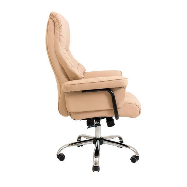 Крісло Richman Конгрес Хром M-2 Широкий (Anyfix Wide) Бежевий ADD0003125 фото