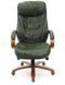 Кресло АКЛАС Валенсия Soft EX MB Зеленый (Кожа Lux LC-green) 12422 фото 3