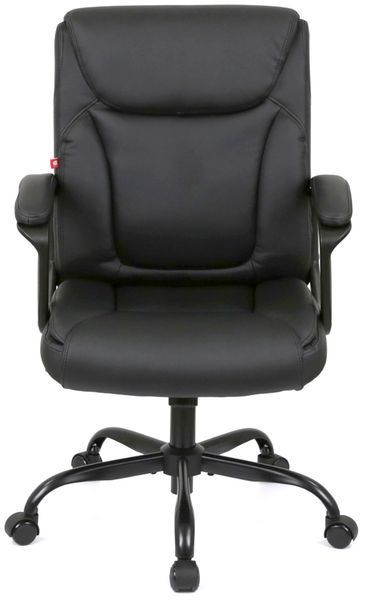 Крісло АКЛАС Лівар TILT 10002M Чорний (PU Black) 158598 фото