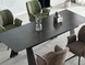 Стіл ARNOLD CERAMIC 180(240)*90 Wic dark grey мат/чорний каркас ARNOLD160DGR фото 3