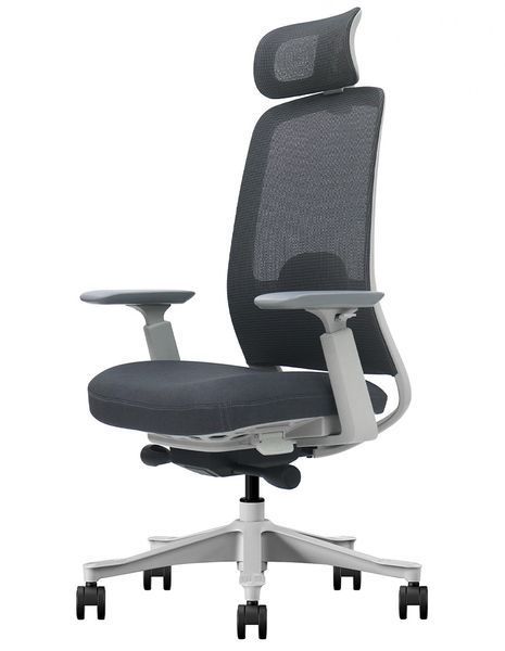 Ергономічне крісло V3-GH DARK GREY темно сіре 03391 фото