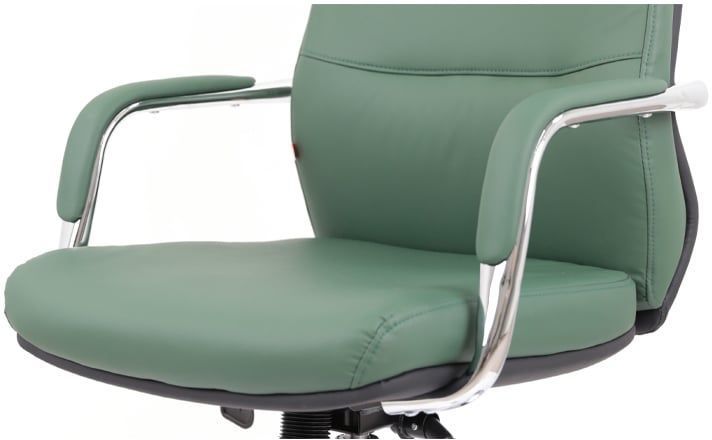 Кресло АКЛАС Сейя ANF Зеленый (PU Green/Black) 127044 фото