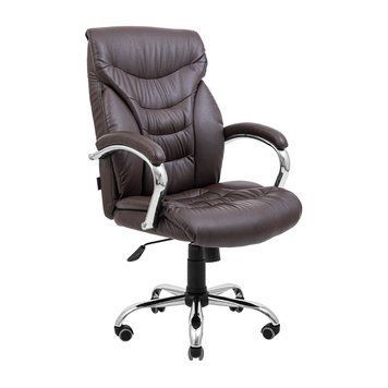 Крісло Richman Кальярі Ю Хром П4 M-1 (Tilt) Канзас Шоколад R00000054049 фото