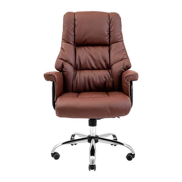 Крісло Richman Конгрес Хром M-2 Широкий (Anyfix Wide) Коричневий ADD0001742 фото