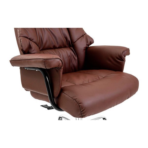 Крісло Richman Конгрес Хром M-2 Широкий (Anyfix Wide) Коричневий ADD0001742 фото