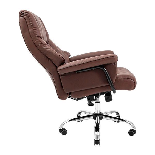 Крісло Richman Конгрес Хром M-2 Широкий (Anyfix Wide) Коричневий ADD0001742 фото