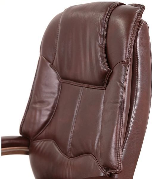 Кресло АКЛАС Монсан ANF Коричневый (PU Dark Brown) 127051 фото
