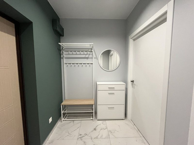 Кругле дзеркало на основі ДСП 60 см З 10 дуб сонома фото