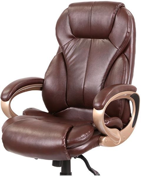 Кресло АКЛАС Томар ANF Коричневый (PU Dark Brown) 127054 фото