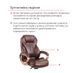 Кресло АКЛАС Томар ANF Коричневый (PU Dark Brown) 127054 фото 1