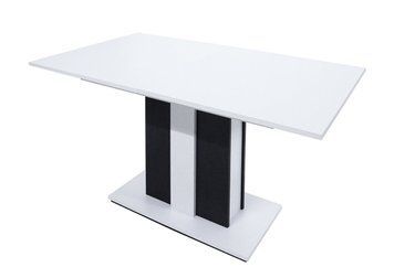 CLASIC B/A стіл біла аляска РЕ/антрацит CLASIC_B/A фото