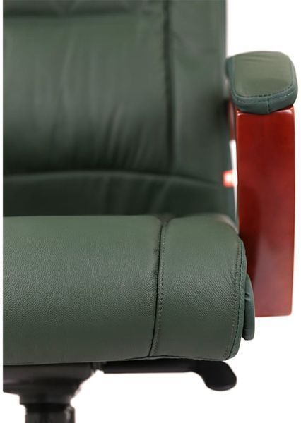 Кресло АКЛАС Артур EX MB Зеленый (Кожа Lux LC-green) 9640 фото