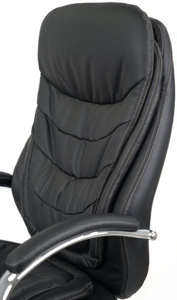Кресло АКЛАС Валенсия Soft CH MB Черный (Кожа LC-A) 76463 фото