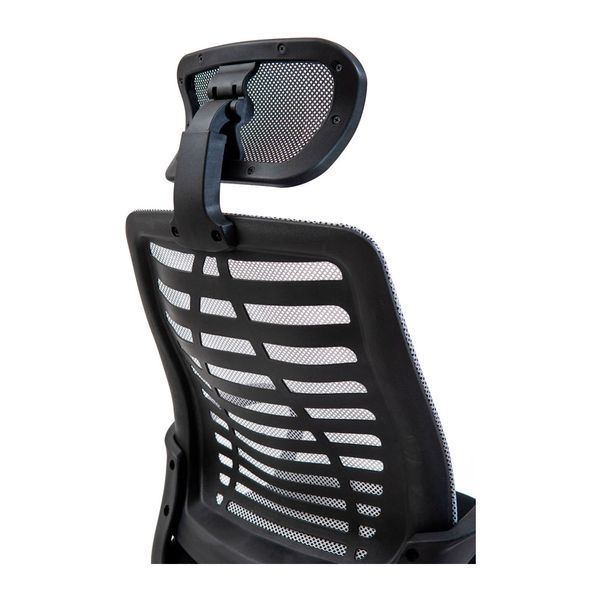 Кресло Richman Бласт Хром M-1 (Tilt) Сетка черная + серая ADD0002355 фото