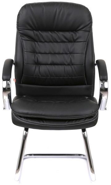 Кресло конференционное АКЛАС Валенсия CF (XY-7004G-1) Черный (PU Black) 161482 фото
