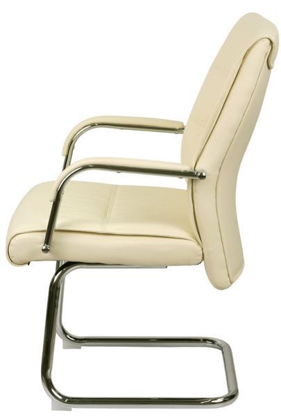 Кресло конференционное АКЛАС Визеу CF Бежевый (PU Beige) 162293 фото